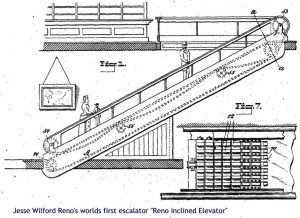 eskalator pertama di dunia