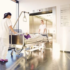 hospital elevator