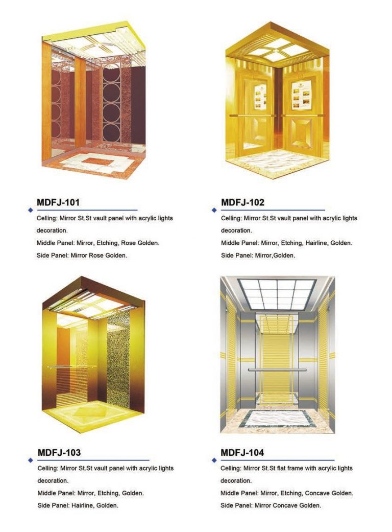Spesifikasi standar ukuran kontruksi lift penumpang
